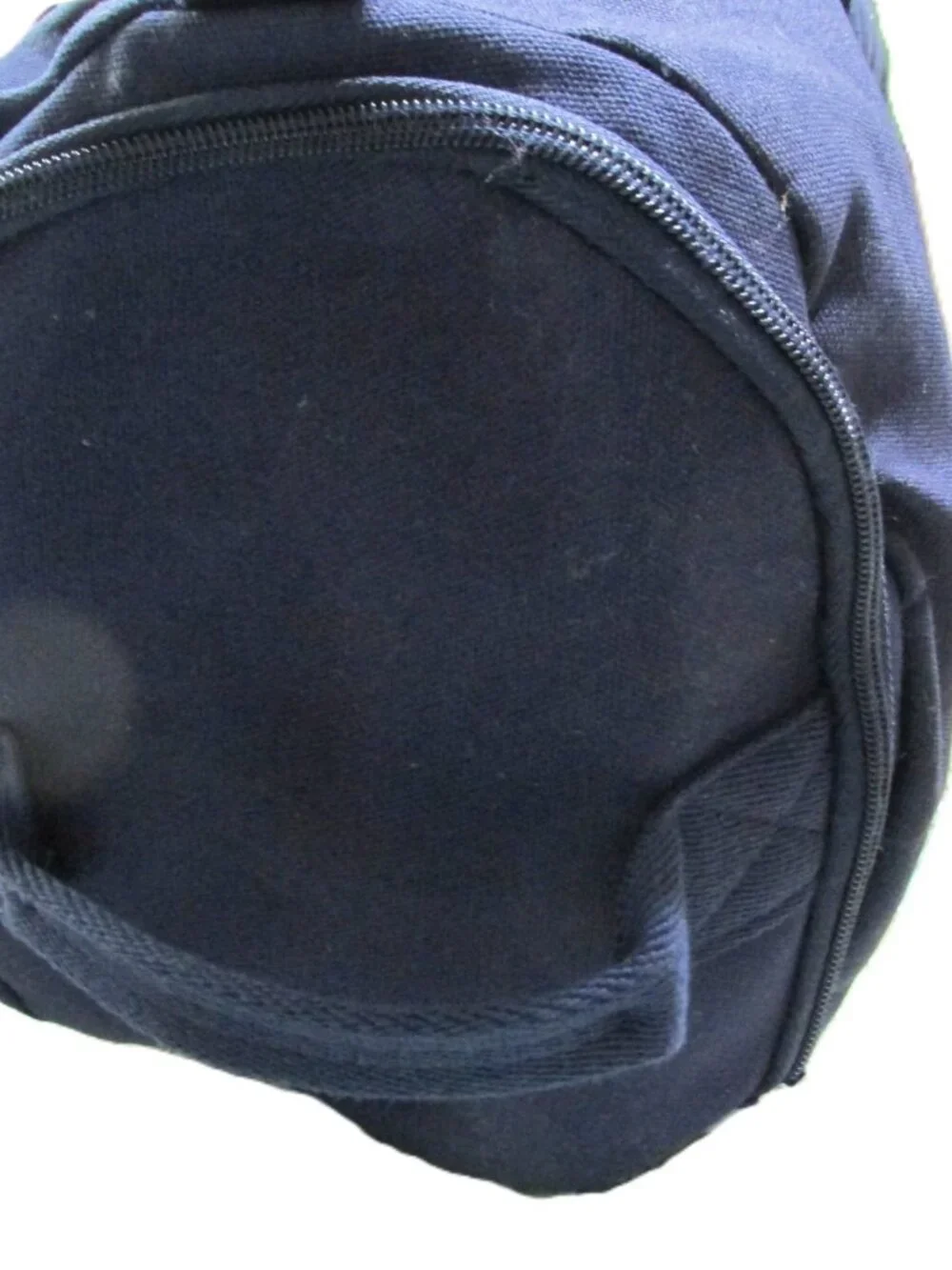 P2911-NWOT Ralph Lauren Polo Navy Canvas Duffle with Extended Pocket